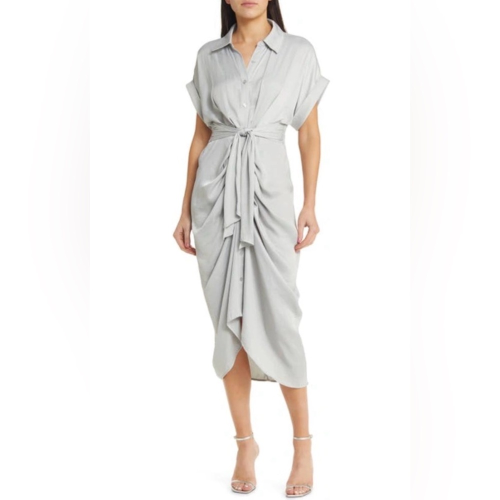 MABLE Button Up Dress